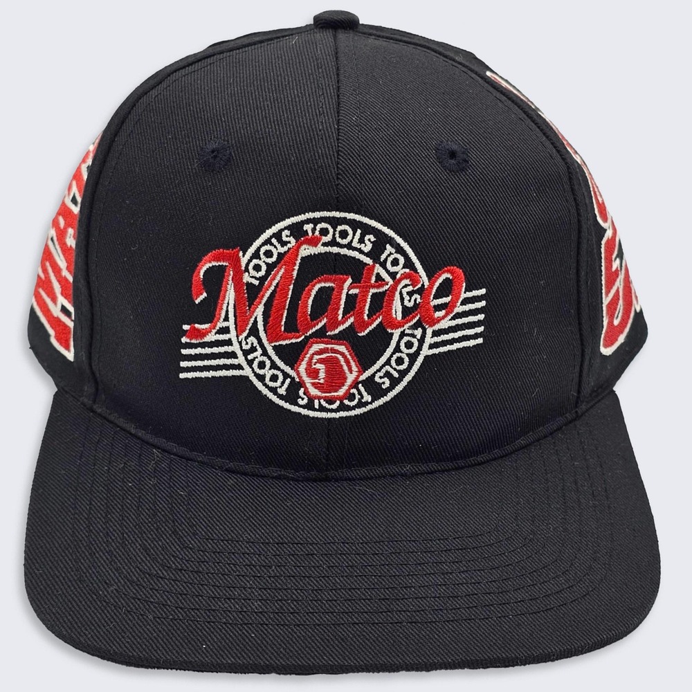 Matco Tools Vintage 90s Snapback Hat - No Job Too Tough